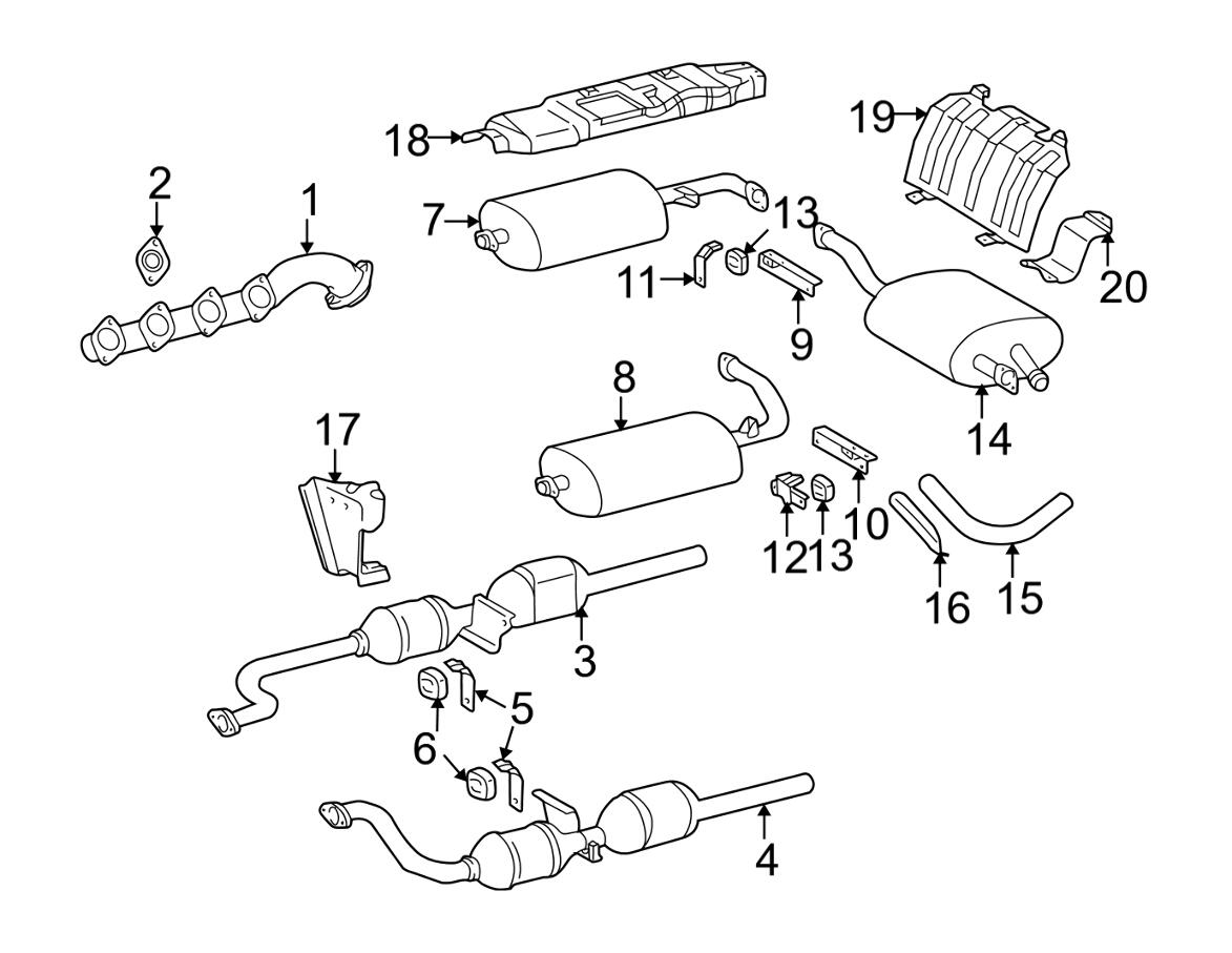 Mercedes Exhaust Hanger 3814920082